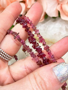 Contempo Crystals - pink-tourmaline-chip-bracelets - Image 7