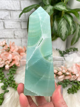 Load image into Gallery: Contempo Crystals - pistachio-calcite-obelisk-point - Image 13