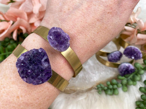 Contempo Crystals - purple-amethyst-cuff - Image 3