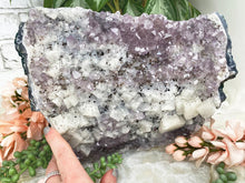 Load image into Gallery: Contempo Crystals - purple-amethyst-with-cubic-calcite - Image 1