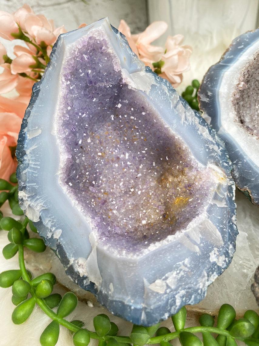 Amethyst Geode Ends & Slices - Super Cute Crystal Decor!