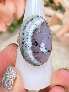 Contempo Crystals - purple-dendritic-opal-ring - Image 7