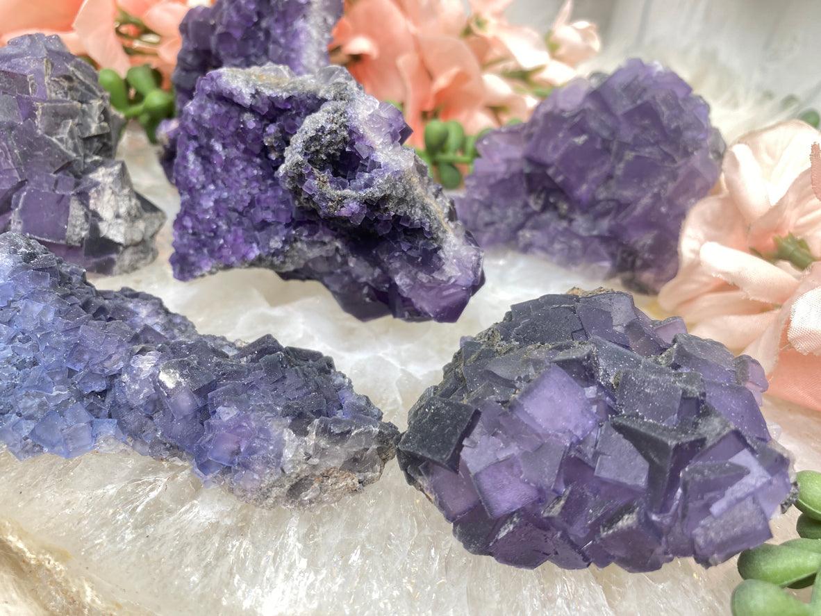 purple-fluorite-clusters-from-china