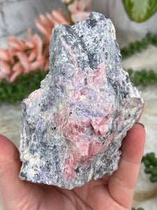 Contempo Crystals - purple-fluorite-on-colorado-rhodochrosite - Image 11