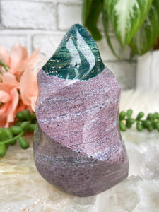Contempo Crystals -    purple-green-ocean-jasper-flame - Image 4