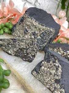 Contempo Crystals - pyrite-on-black-basalt-for-sale - Image 3