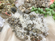 Load image into Gallery: Contempo Crystals - pyrite-quartz-cluster-close-up - Image 6