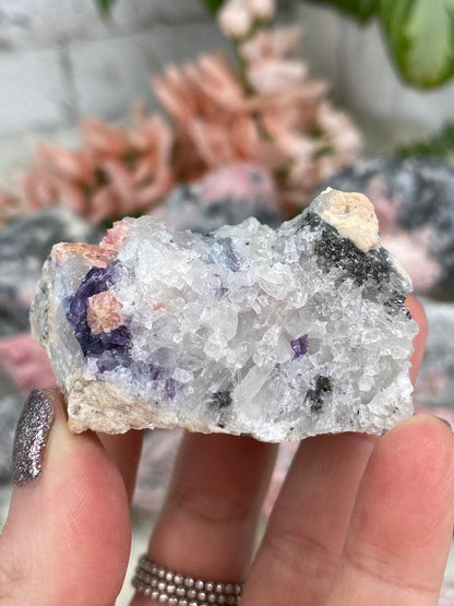 quartz-purple-fluorite-pink-rhodochrosite