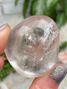Contempo Crystals - rainbow-in-quartz-palm-stone - Image 9
