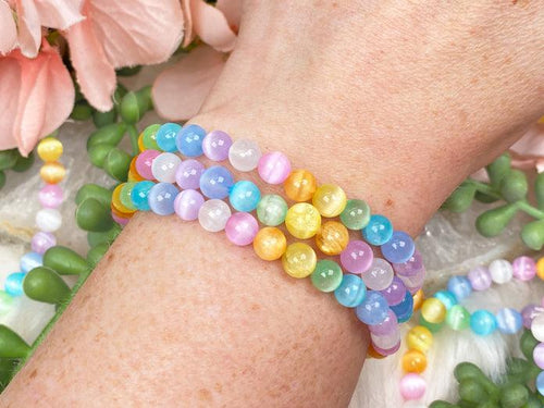     rainbow-selenite-bracelet