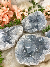 Load image into Gallery: Contempo Crystals - raw-blue-celestite-crystals - Image 4