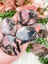 Load image into Gallery: Contempo Crystals - rhodonite-worry-stone - Image 2