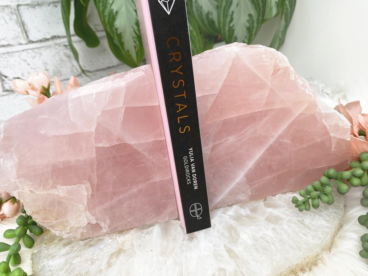     rose-quartz-bookends-for-sale