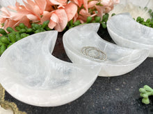 Load image into Gallery: Contempo Crystals -    selenite-moon-ring-bowls - Image 4