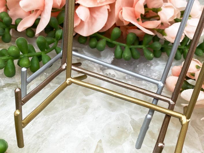 Matalic Stand Metallic Stands for Crystals - Silver, Gold, & Rose Gold – Contempo ...