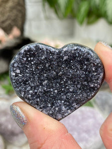 Contempo Crystals - small-black-amethyst-heart - Image 21