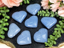Load image into Gallery: Contempo Crystals - small-blue-angelite-hearts - Image 3
