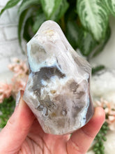 Load image into Gallery: Contempo Crystals - small-blue-flower-agate-flame - Image 5