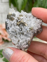 Load image into Gallery: Contempo Crystals - small-peru-clear-quartz-pyrite-cluster - Image 41