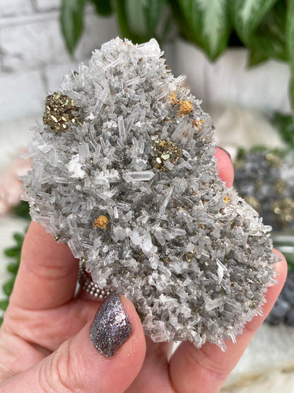 small-peru-quart-pyrite-cluster