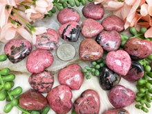 Load image into Gallery: Contempo Crystals - small-pink-rhodonite-hearts - Image 6
