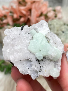 Contempo Crystals - small-prehnite-quartz-babingtonite - Image 11