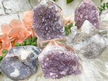 Load image into Gallery: Contempo Crystals - small-quartz-amethyst-cluster-point - Image 1