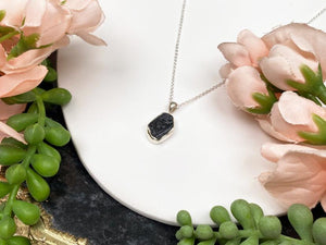 Contempo Crystals - small-silver-black-tourmaline-necklace - Image 6