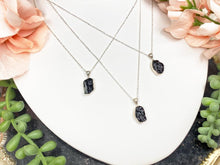 Load image into Gallery: Contempo Crystals - Silver Tourmaline Necklace - Image 4