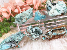 Load image into Gallery: Contempo Crystals - small-teal-druzy-chrysocolla-malachite - Image 1