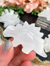 Load image into Gallery: Contempo Crystals - small-white-stegosaurus-crystal - Image 7