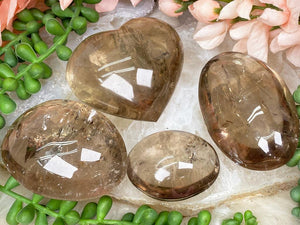 Contempo Crystals - smokey-quartz-hearts-palms - Image 3