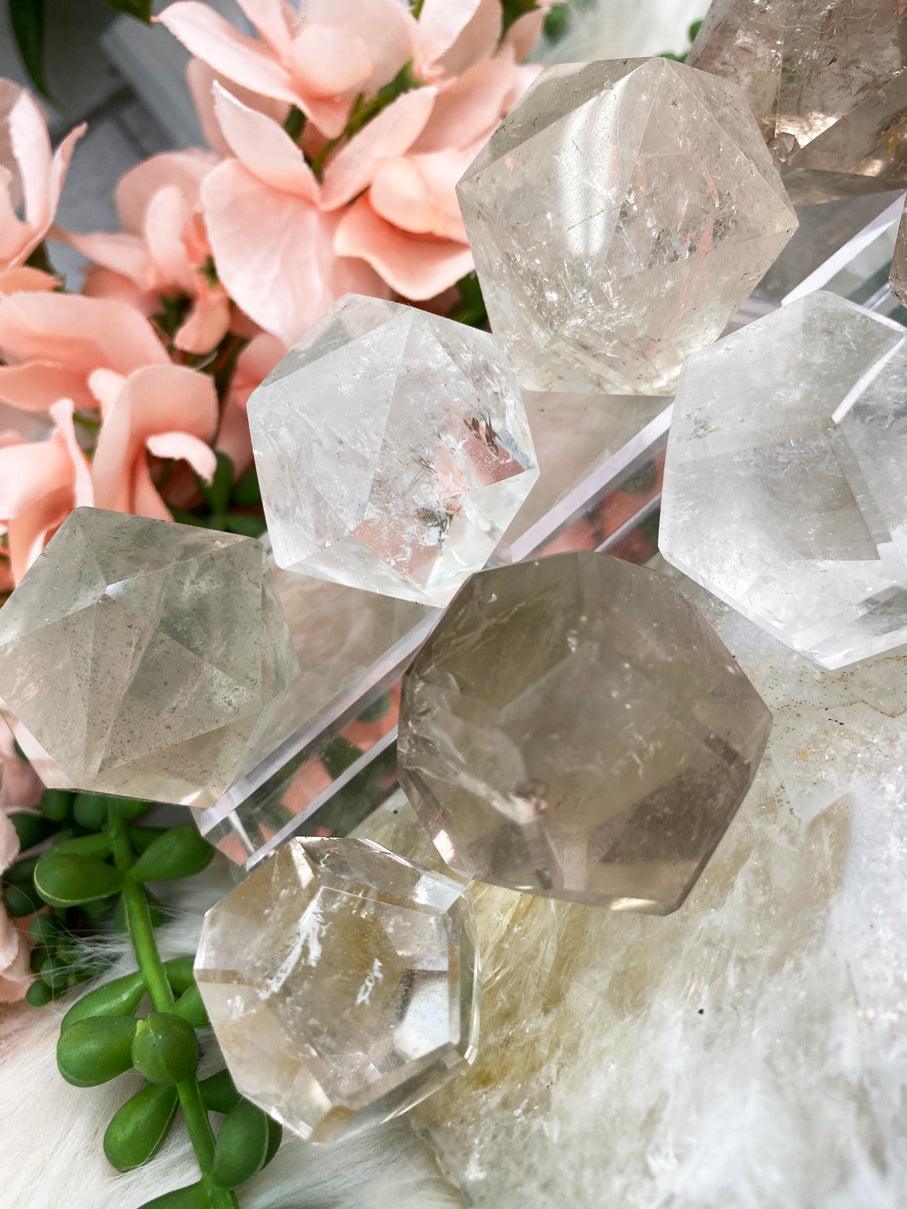 smoky-quartz-quartz-dodecahedron-crystals