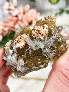 Contempo Crystals - spanish-yellow-fluorite-dolomite-cluster - Image 8