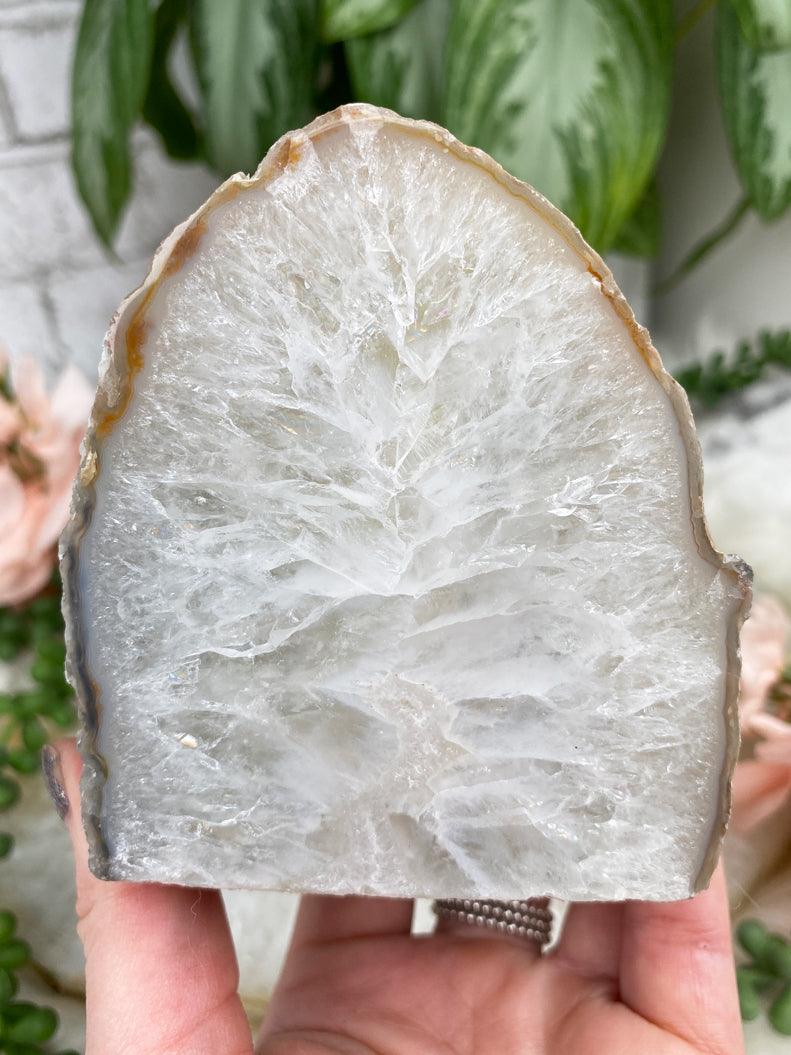 tall-white-quartz-geode-candle-holder