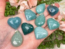 Load image into Gallery: Contempo Crystals - teal-aventurine-pendants-for-sale - Image 3