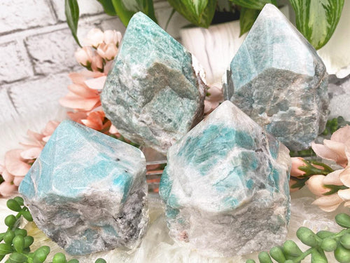 teal-blue-raw-amazonite-points
