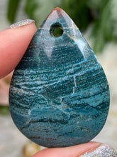 Load image into Gallery: Contempo Crystals - teal-icean-jasper-pendant - Image 51