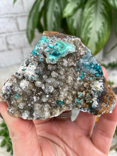 Load image into Gallery: Contempo Crystals - teal-rosasite-on-calcite-cluster - Image 11