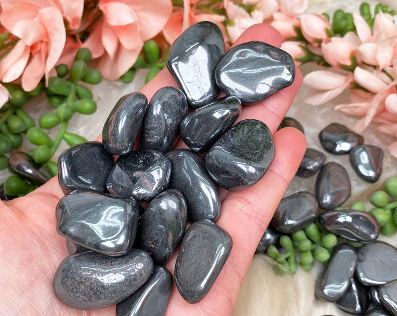 Grounding and Protection: Hematite (Tumbled)