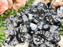 Load image into Gallery: Contempo Crystals - Tumbled Snowflake Obsidian - Image 4