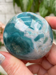 Contempo Crystals - turquoise-gray-ocean-jasper - Image 10