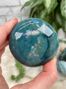 Contempo Crystals - turquoise-ocean-jasper-palm-stone - Image 14
