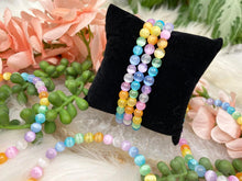 Load image into Gallery: Contempo Crystals - vibrant-rainbow-selenite-bracelet - Image 3