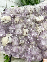 Load image into Gallery: Contempo Crystals - white-calcite-on-amethyst-cluster - Image 8