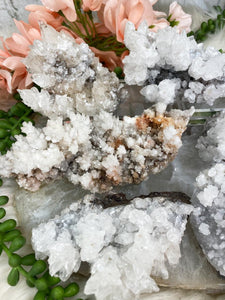 Contempo Crystals - white-pink-gray-aragonite-clusters - Image 4