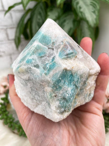 Contempo Crystals - white-teal-amazonite-point - Image 8