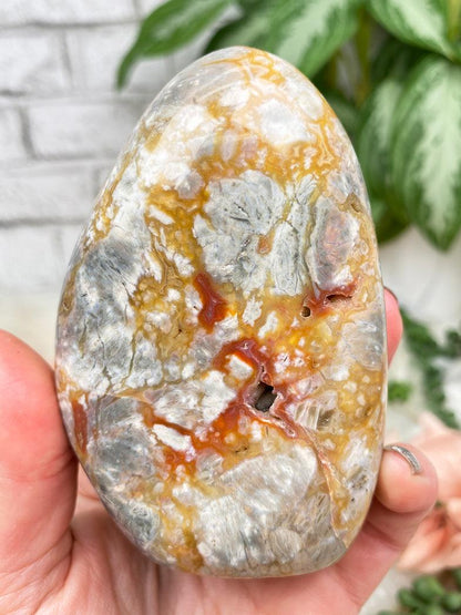 yellow-agate-jasper-freeform