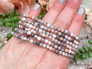Contempo Crystals - zebra-jasper-pink-bracelets - Image 3